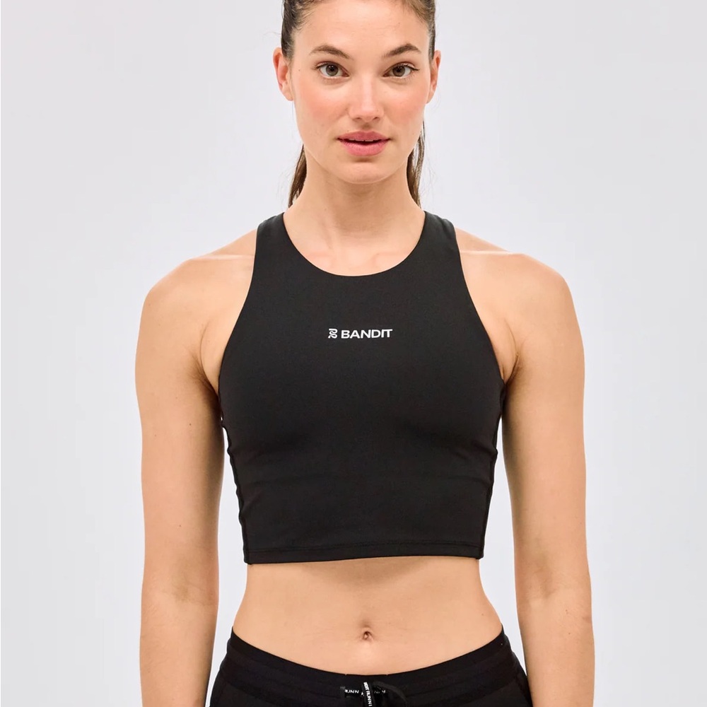 BANDIT RUNNING - STAMINA™ RACE CROP - BLACK - XS